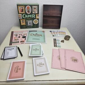 Caper Unai Rubio KeyMaster Games Board Game Complete EUC
